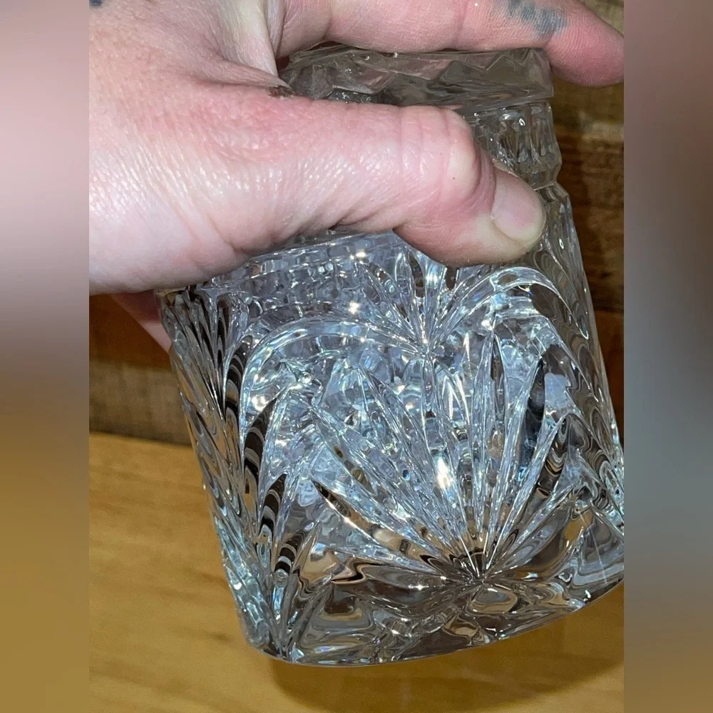 Crystal candy dish